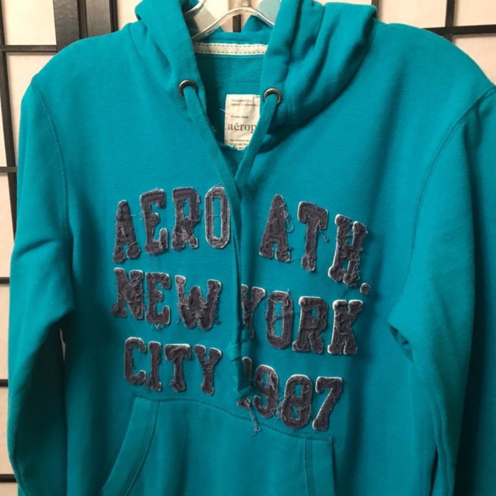 Areopostale Teal Hoodie